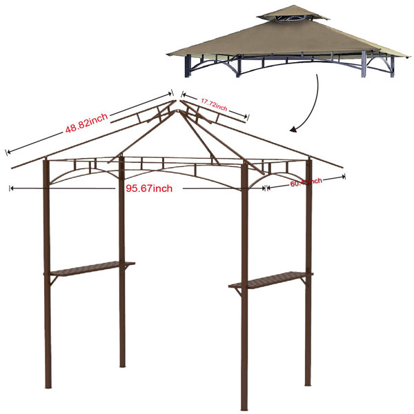 MasterCanopy Replacement Canopy & Reviews Wayfair